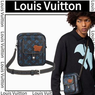 🎈หลุยส์ วิตตอง LOUIS VUITTON CHRISTOPHER กระเป๋าถือใบจิ๋ว/กระเป๋าผู้หญิง/ของแท้จากยุโรป