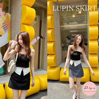 Lupin Skirt ผ้าเกรดพรีเมียม กระโปรงขาสั้น มีกางเกงซับใน กระโปรงทรงเอ กระโปรงงานผ้าเกาหลี (2317)