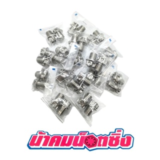 สินค้า น้าคมน็อตซิ่ง น็อตอุดกระจก Xmax เฟือง(ราคาต่อ1คู่)