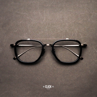 Pin Optical รุ่น Late Mayers Gen lll กรอบแว่นสายตา แว่นกรองแสง Click glasses