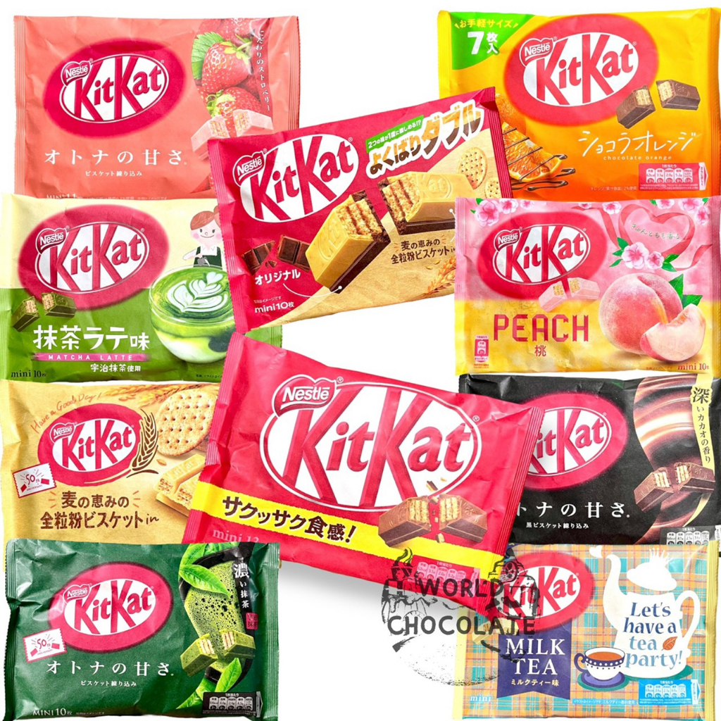 kitkat-คิทแคทนำเข้าจากประเทศญี่ปุ่นหลายรสชาติ