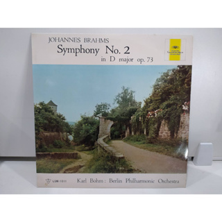 1LP Vinyl Records แผ่นเสียงไวนิล JOHANNES BRAHMS Symphony No. 2 in D major op. 73  (J10A61)