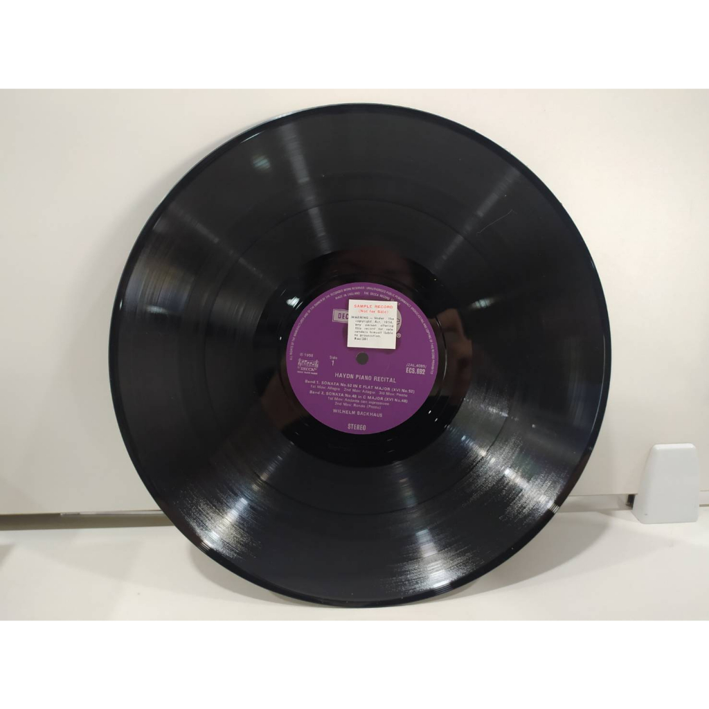 1lp-vinyl-records-แผ่นเสียงไวนิล-haydn-piano-recital-wilhelm-backhaus-j10b3