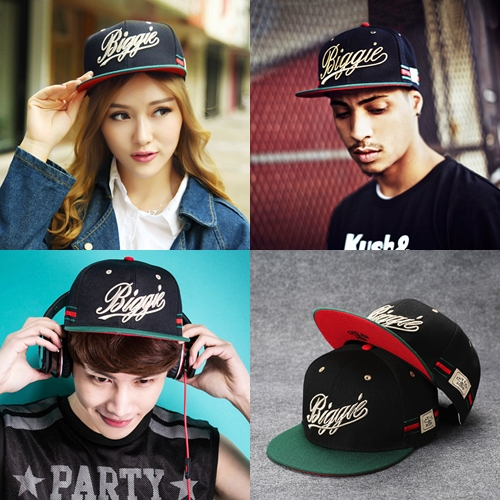 cap-biggie-hat-หมวกเบสบอล-ทรงhiphop-ราคาถูก-พร้อมส่ง