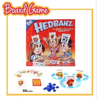 👑Alice&amp;kids👑 Family game  เกมครอบครัว ชุด HedBanz Game เกมส์ทายใบ้คำบนหัว เกมส์ฝึกสมอง Board game