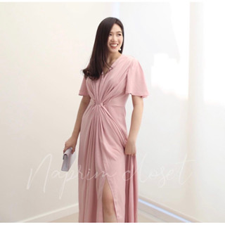 Pink Dress M Size ชุดออกงาน