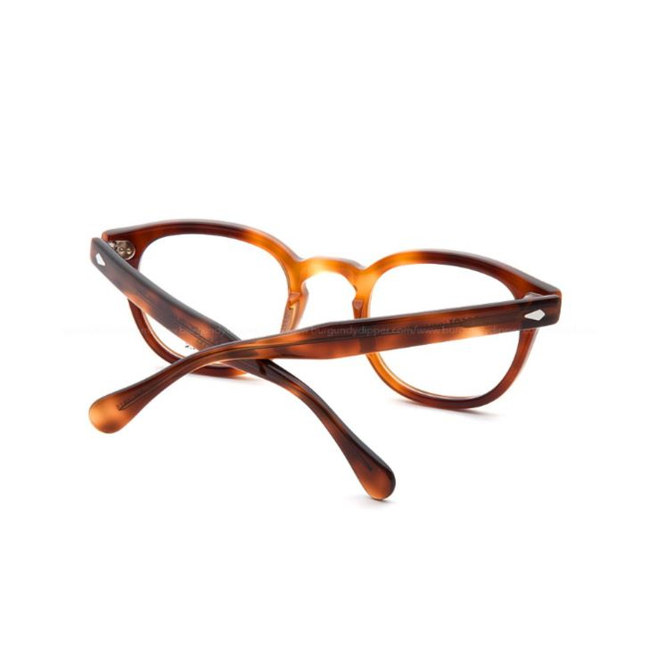 กรอบแว่นตา-moscot-รุ่น-lemtosh-rx-tobacco-กรอบลายน้ำตาล-มีขนาด-46-49-มม