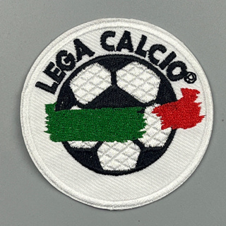 อาร์ม ติดเสื้อฟุตบอล ย้อนยุค กัลโช่ ซีรี่เอ 1998-02 แบบปัก Retro Calco Series A League Patch