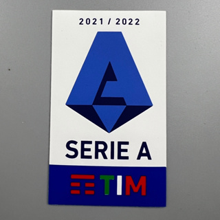 อาร์ม ติดเสื้อฟุตบอล กัลโช่ ซีรี่เอ 2021-22  ลีค อิตาลี่ Calco Series A Patch Badge แบบเฟลค ของอยู่ไทย มีสตอคพร้อมส่ง ขอ