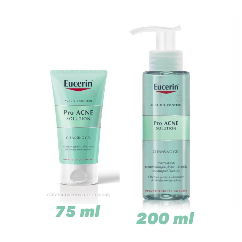 eucerin-pro-acne-solution-cleansing-gel-ของแท้-ฉลากไทย