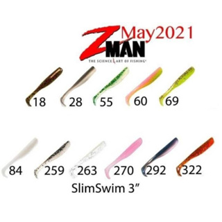 ปลายาง ซีแมน Z-man Slim 3 นิ้ว