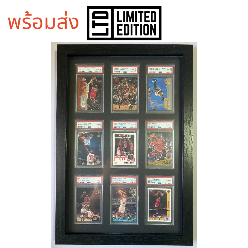 23k-gold-amp-1-set-of-23-michael-jordan-cards-psa-10-nba-basketball-card-การ์ดบาสเก็ตบอล-chicago-bulls-mj-the-goat