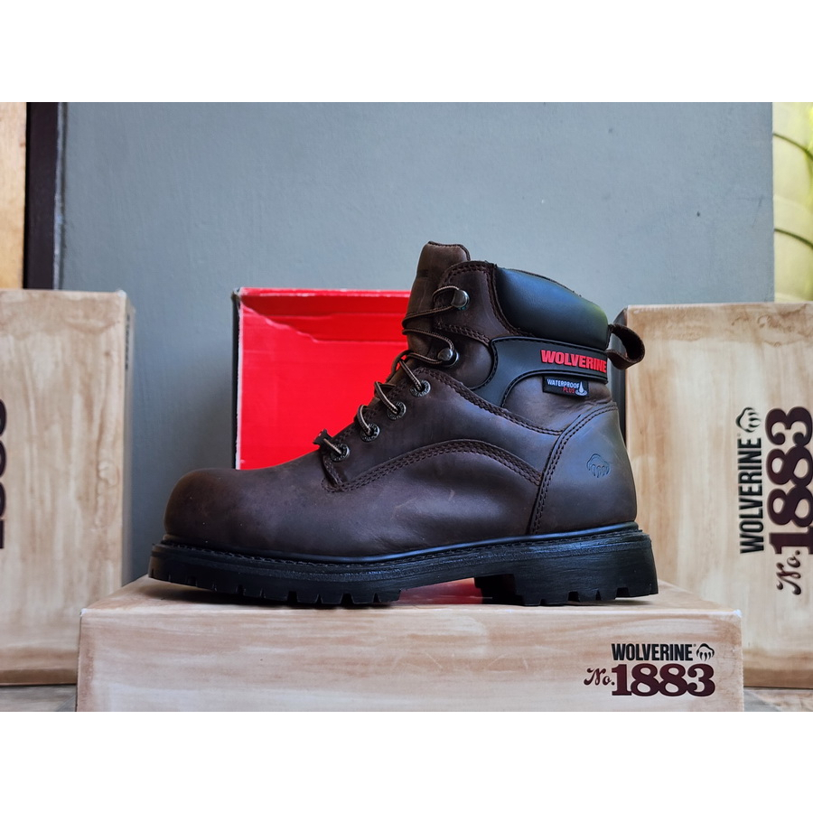 Wolverine Nation Safety Shoe (รองเท้าเซฟตี้) | Shopee Thailand