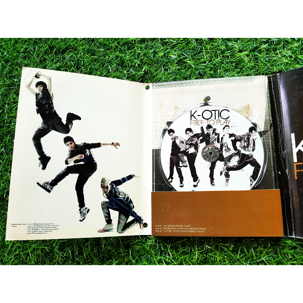 dvd-แผ่นเพลง-k-otic-วง-เคโอติก-อัลบั้ม-free-to-play-dvd-แบบ-limited-edition-ทำมา-1-000-ชุด-เท่านั้น