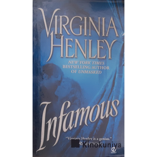 Infamous Virginia Henley Paperback USED (The Medieval DeWarenne Trilogy #2) หนังสือภาษาอังกฤษ