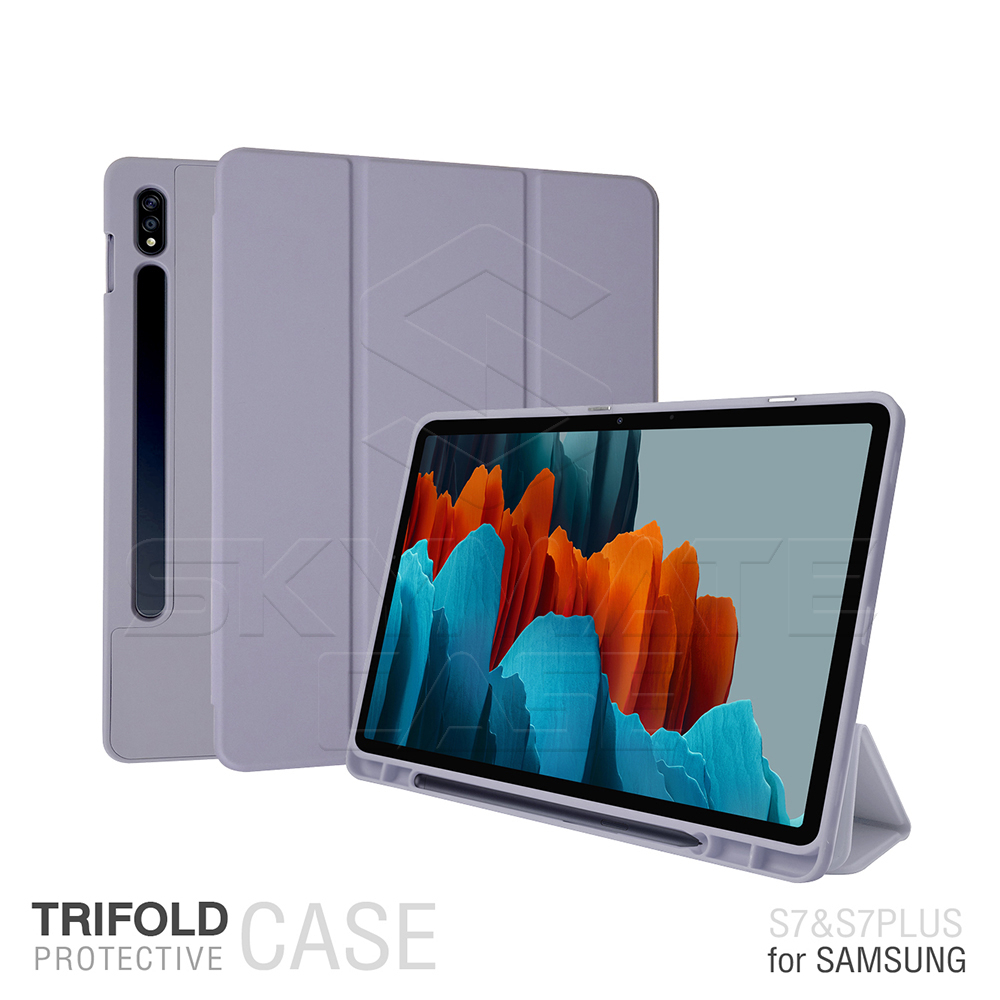 เคส-samsung-galaxytab-s9-s9ultra-s8-s8plus-s8ultra-s7-s7plus-s7fe-เคสซัมซุง-เคส-trifold-มีที่ใส่ปากกา-ชาร์จปากกาได้