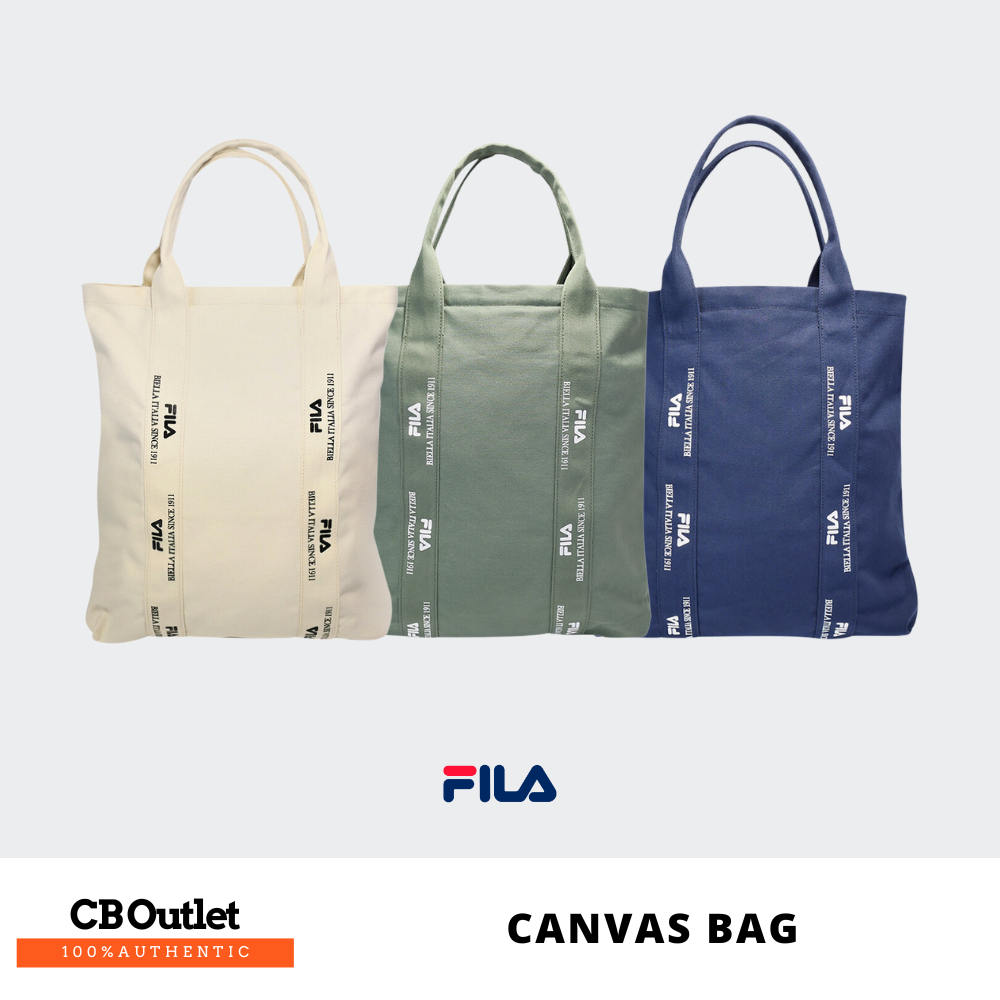 Fila canvas bag hotsell