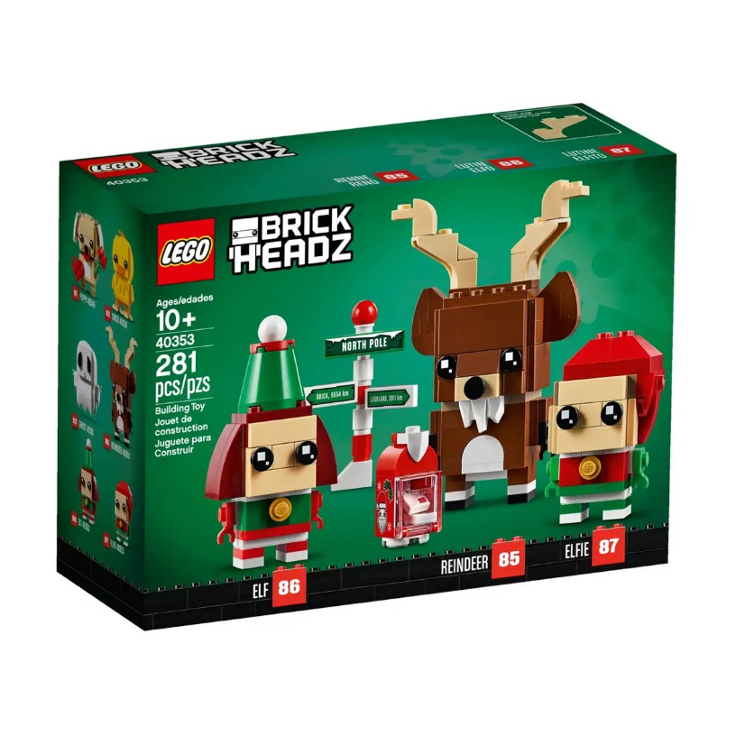 lego-brickheadz-40353-reindeer-elf-and-elfie-เลโก้ใหม่-ของแท้-กล่องสวย-พร้อมส่ง