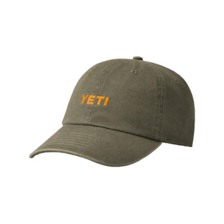 YETI หมวก รุ่น LOGO BASEBALL CAP DARK OLIVE