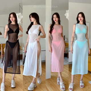 𝖭𝖾𝗐 𝖠𝗋𝗋𝗂𝗏𝖺𝗅🔥🔥bikini X dress set (370฿ฟรีส่ง) ร้อนแรงกว่าอากาศ ก็เซ็ตนี้เลยคร่าา!! เซ็ตบิกินี่3ชิ้น มีเดรสยาว onseason