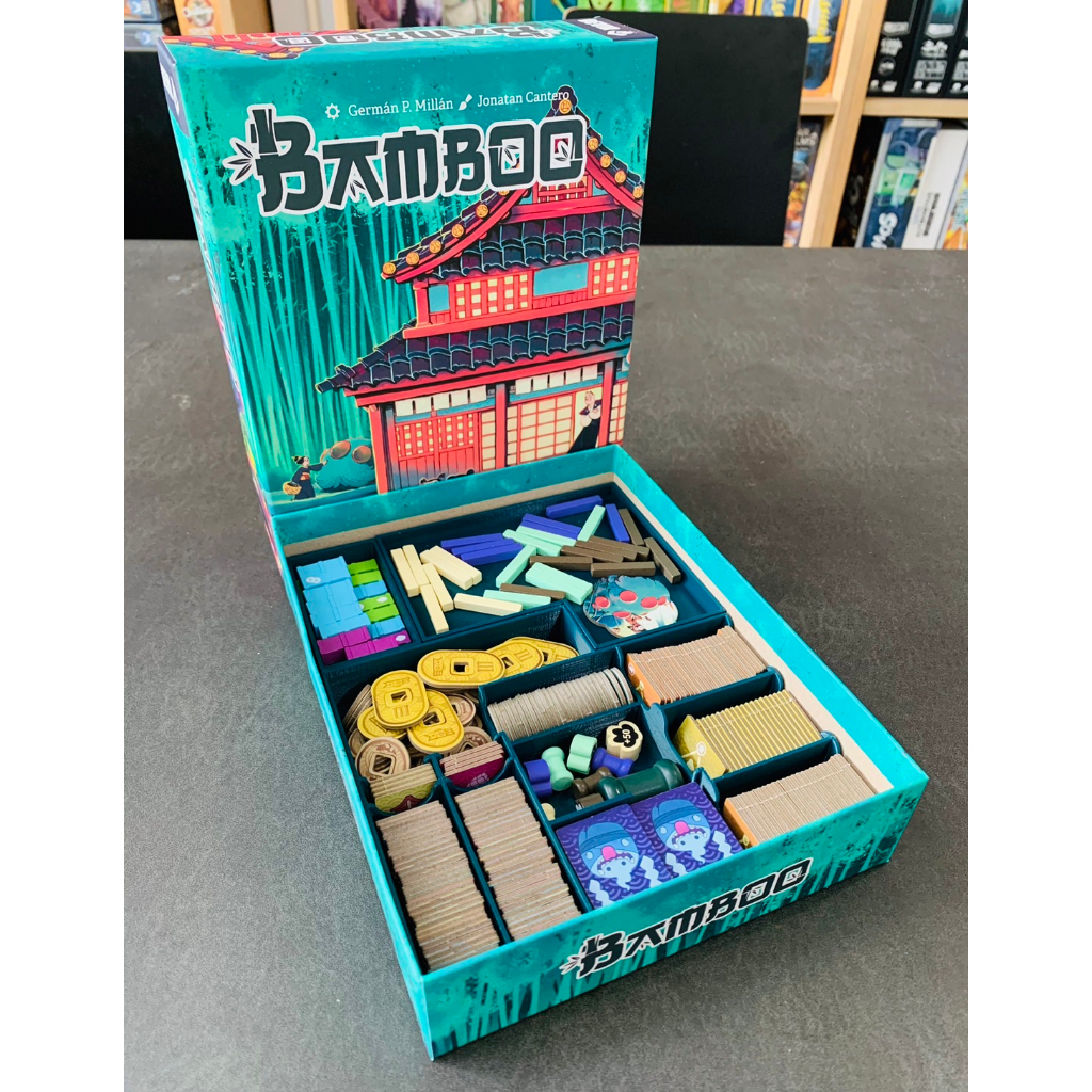 plastic-bamboo-borad-game-organizer-ชุดกล่องจัดเก็บอุปกรณ์สำหรับเกมแบมบู