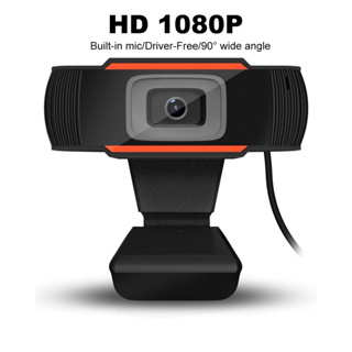 กล้องเว็บแคมความละเอียด 1080p HD พร้อม MIC สําหรับโน้ตบุ๊กพีซี Skype MSN