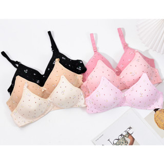 บราผู้หญิง ฟองน้ำชั้นบาง ไม่มีโครง ใส่สบาย ส่งวันเดียวถึง Daisybra 666 size 34-38