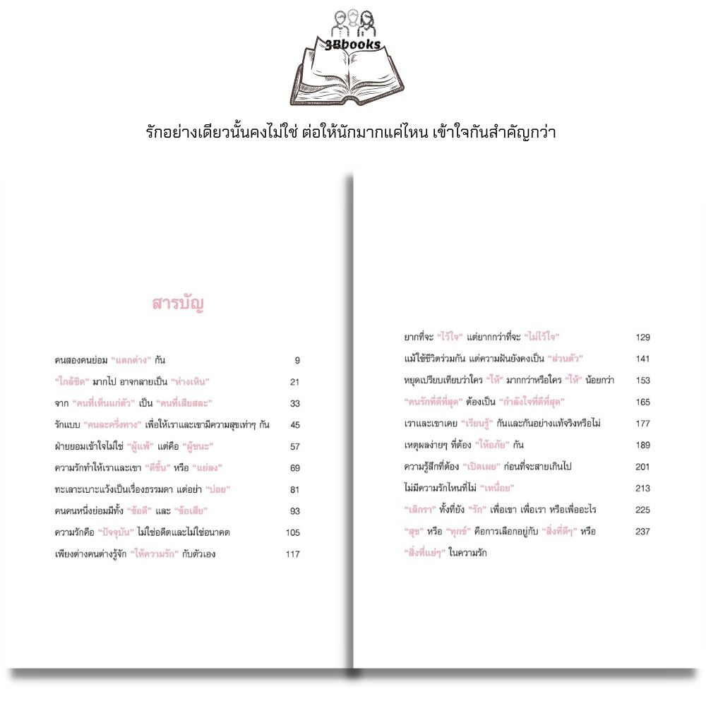 หนังสือ-รัก-ไม่เท่า-เข้าใจ-จิตวิทยา-ความรัก-จิตวิทยาความรัก-ความสัมพันธ์ระหว่างบุคคล-ความเข้าใจ-ความจริงใจ