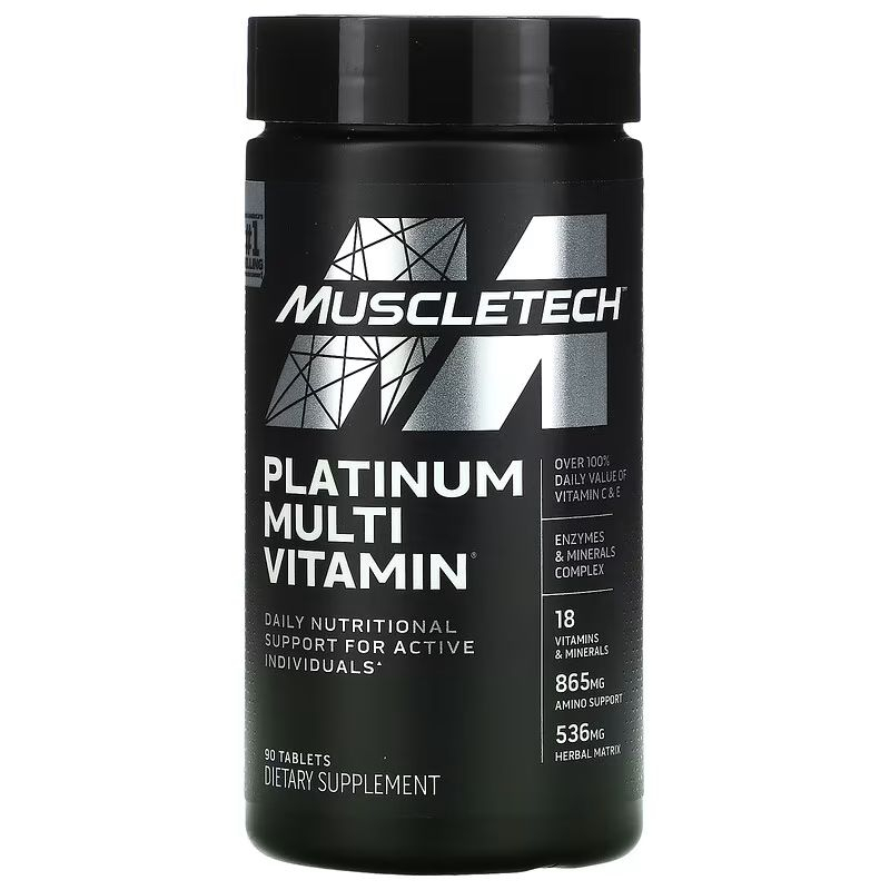 muscletech-platinum-multi-vitamin-90-tablets-วิตามินรวมสำหรับคนรักการออกกำลังกาย