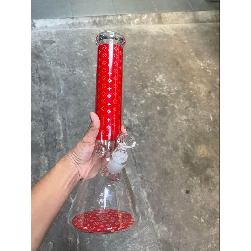 บ้องแก้วหลอดแก้ววิทยาศาสตร์-สูง35cm-หลุยส์-วิตตอง-พร้อมส่งค่ะ