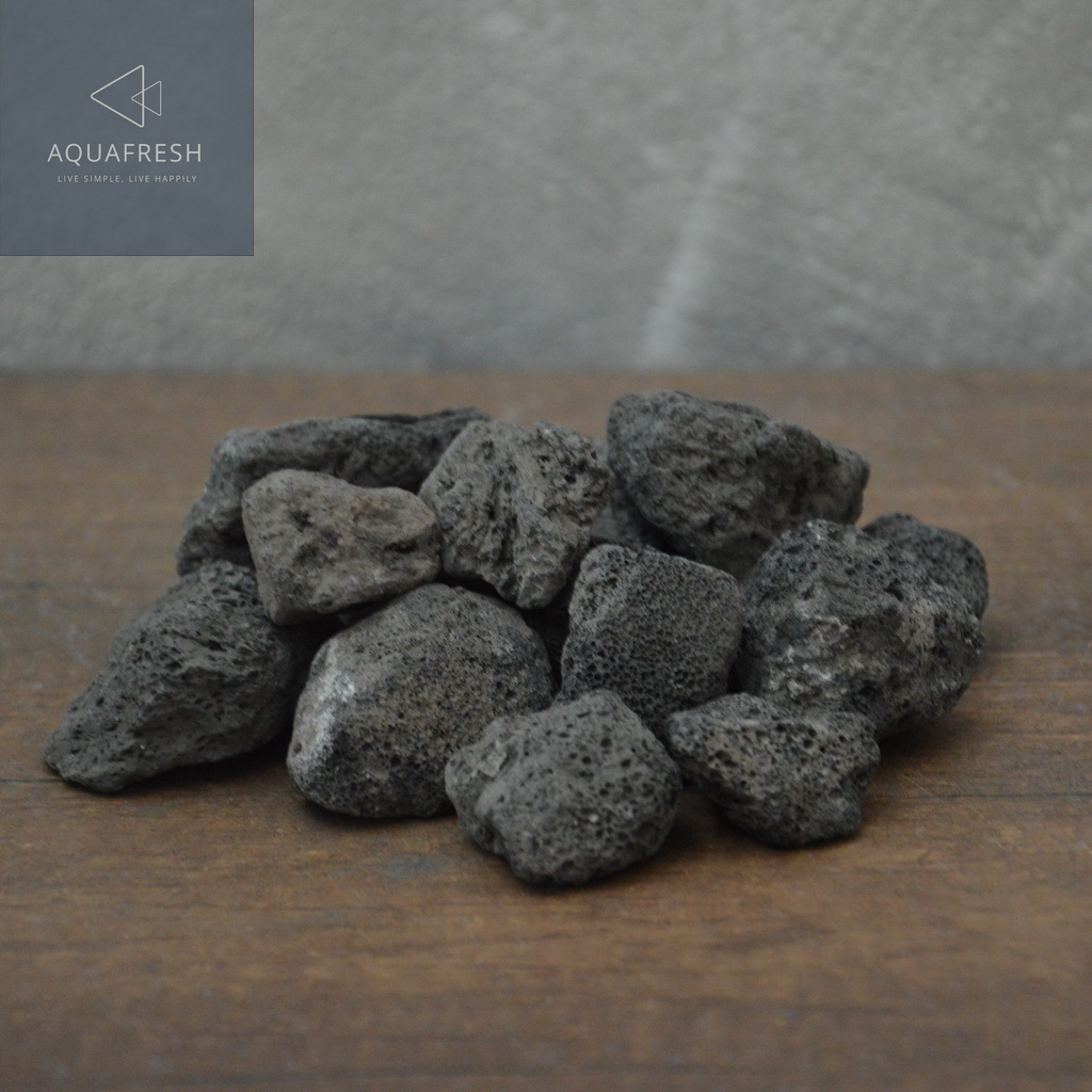 black-lava-stone-หินแบล็คลาวา-หินภูเขาไฟสำหรับตกแต่งตู้ปลา-หินพันต้นไม้