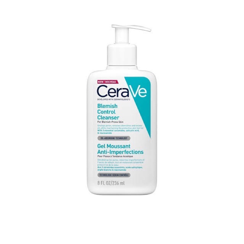 cerave-blemish-control-cleanser-โฟมทำความสะอาดผิวหน้าสำหรับผิวแพ้ง่าย-236-ml