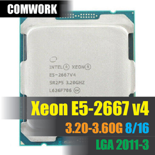 ซีพียู Intel XEON E5 2667 V4 LGA 2011-3 CPU PROCESSOR X99 C612 WORKSTATION SERVER DELL HP COMWORK