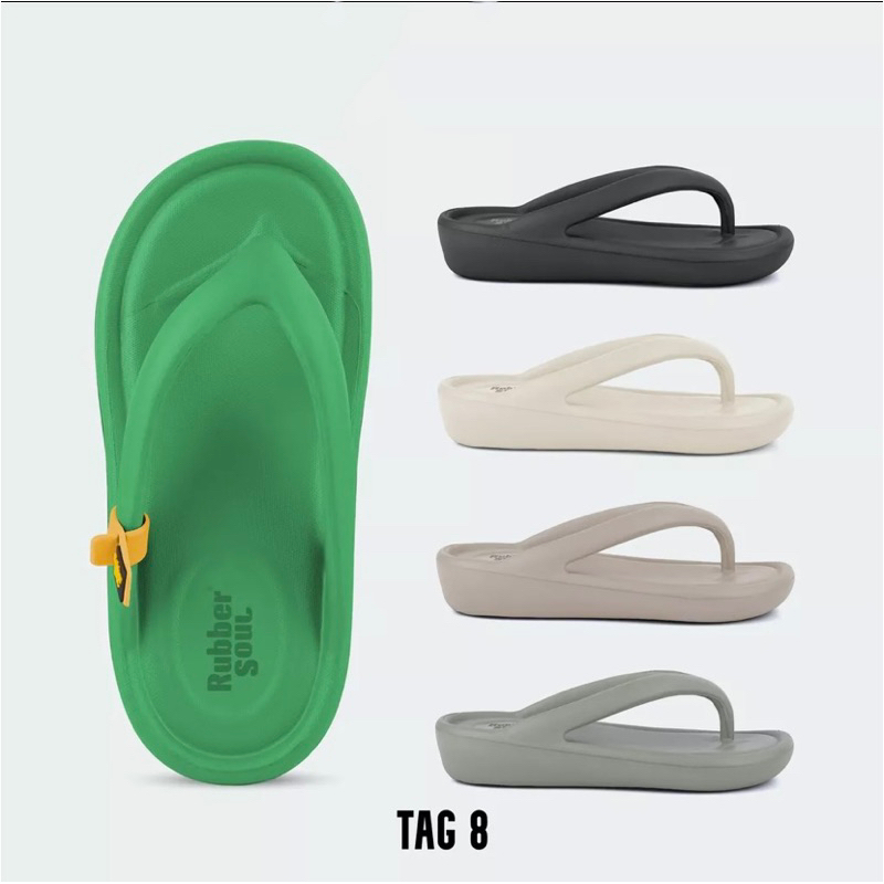 รองดท้าแตะหนีบ Rubber Soul TAG-8 | Shopee Thailand