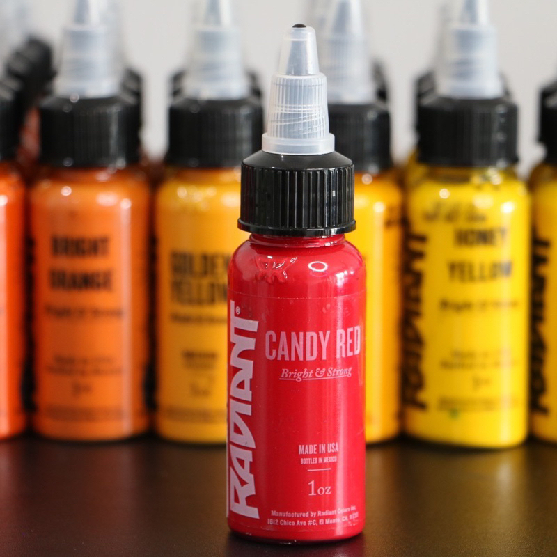 สีสัก RADIANT INK เเท้100000% ขนาด 1 Oz./หมึกสัก/Tattoo/ | Shopee Thailand