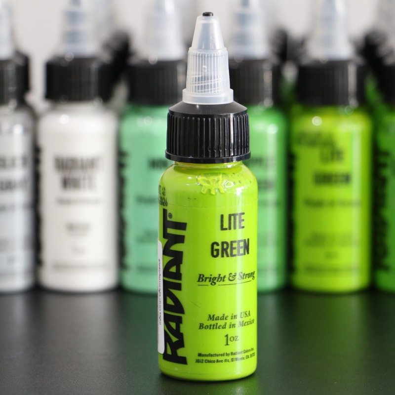 สีสัก RADIANT INK เเท้100000% ขนาด 1 Oz./หมึกสัก/Tattoo/ | Shopee Thailand