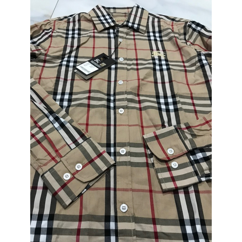 เสื้อเชิ้ตแขนยาว-burberry