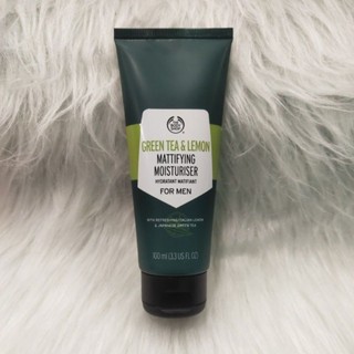 THE BODY SHOP GREEN TEA & LEMON MATTIFYING MOISTURISER FOR MEN 100ML