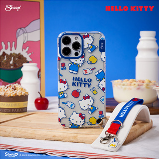 [Hello Kitty Limited Collection] เคสสำหรับไอโฟนแถมฟรีสายห้อย Strap สำหรับiphone ทุกรุ่น กันรอย กันกระแทก เคสลิขสิทธิ์แท้