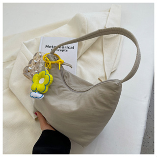🚚จัดส่งจากกทม🚚กระเป๋าสะพายไหล่ กระเป๋าถือ ผ้าไนล่อน ขนาดเล็ก แบบเรียบง่าย สไตล์ญี่ปุ่น สําหรับสตรี