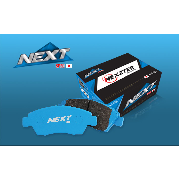 ผ้าเบรค-nexzter-สำหรับ-ปั๊มเบรค-brembo-4-6pot-f40-f50
