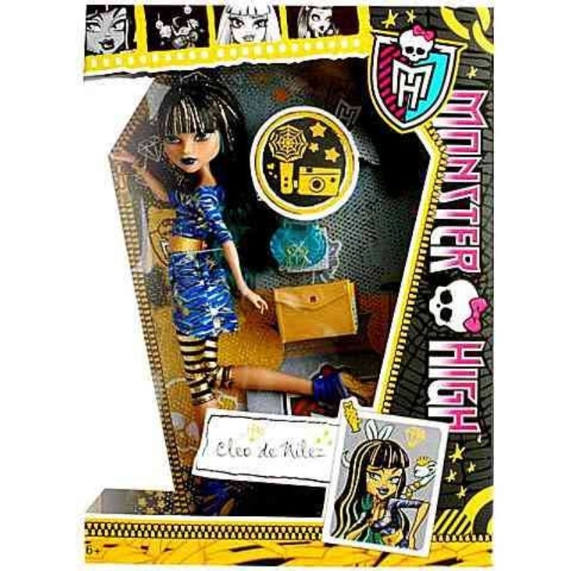 monster-high-cleo-de-nile-ขายตุ๊กตางานกล่อง-มอนสเตอร์ไฮ-คลีโอ-เดอ-ไนล์-ฟิล์มเริ่มเหลือง-ตัวกล่องสภาพดี-สินค้าพร้อมส่ง