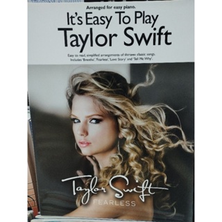 IT IS EASY TO PLAY TAYLOR SWIFT (MSL)9781849383905