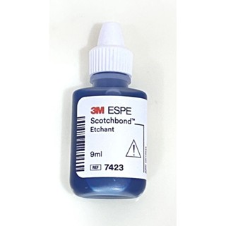 Scotch bond Etchant 3M น้ำยาทันตกรรม ขนาด 9 ml. สินค้าแบรนด์แท้  exp.05/24