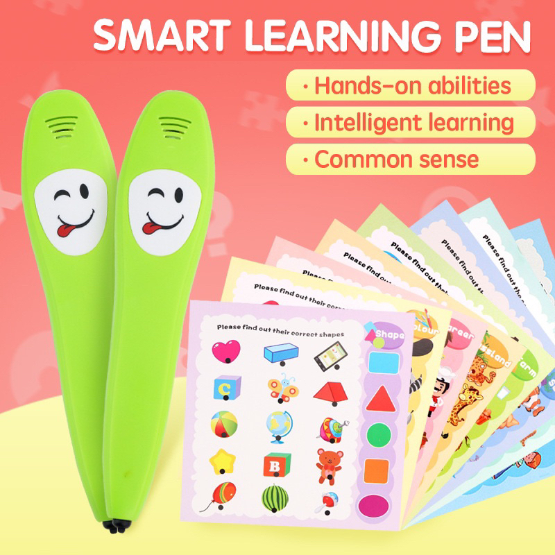 ปากกาอัจฉริยะy-pen-กล่องสีส้ม-พร้อมกา์ด12แผ่น