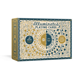 Illuminated Playing Cards: Two Decks for Games and Tarot Cards