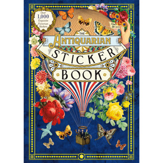 The Antiquarian Sticker Book: Over 1,000 Exquisite Victorian Stickers Hardcover