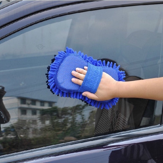 CA01ถุงมือฟองน้ำล้างรถ สะอาดสะดวกทำความสะอาดได้ดีหนานุ่นใช้งานได้ระยะยาวH1-3