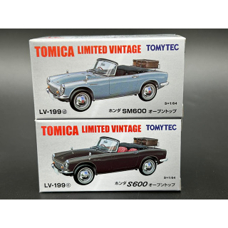 Tomica Limited Vintage LV-199c / LV-199d Honda S600 Open Top