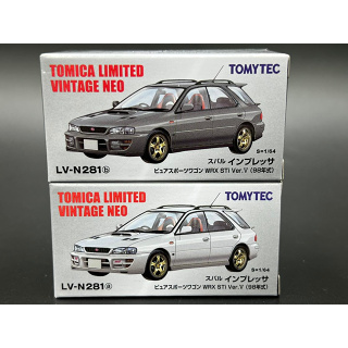 Tomica Limited Vintage NEO LV-N281a / LV-N281b Subaru Impreza Pure